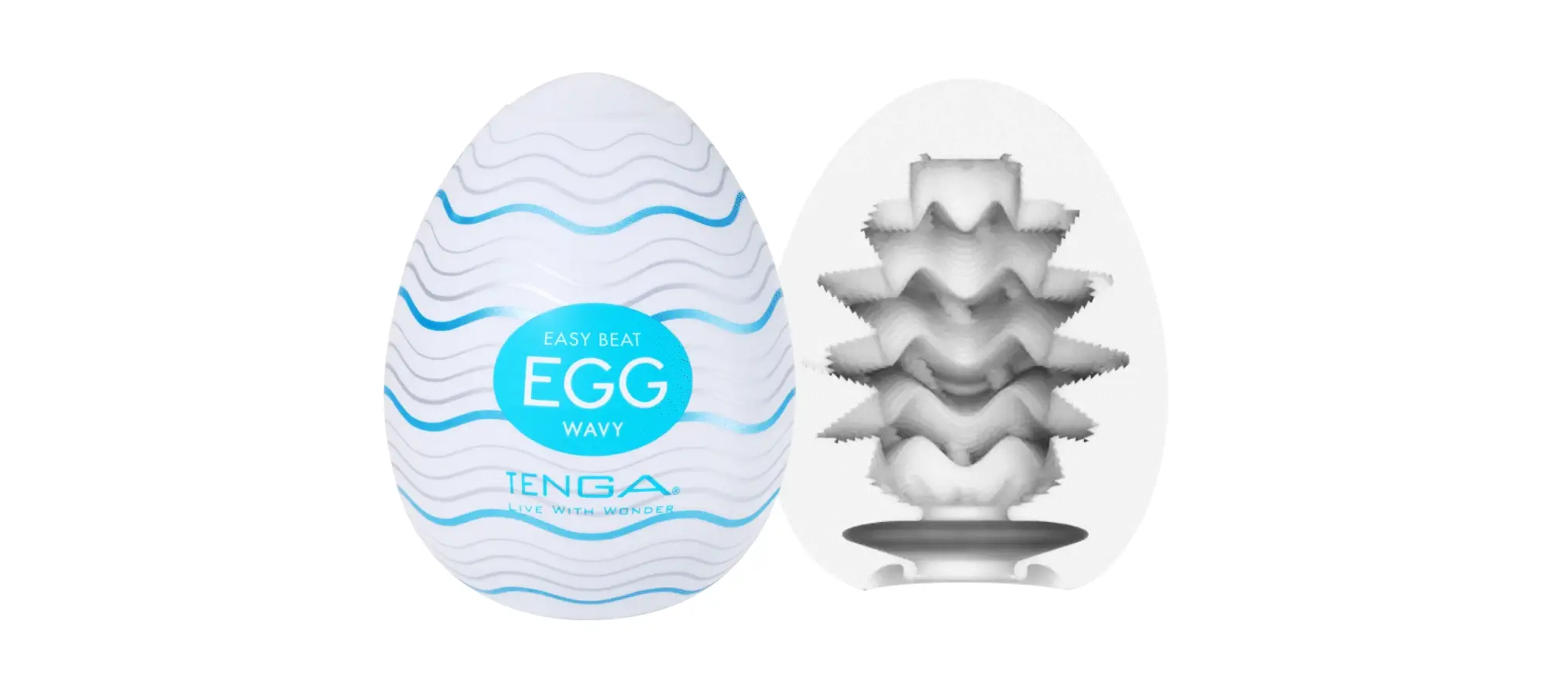 Мастурбатор-яйцо Tenga Standard Egg Wavy